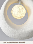 Axyaa Wabi Sabi Nordic LED Pendant Lights for Modern Home Decor