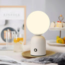 Axyaa LED Table Lamp: Rechargeable Night Light for Bedroom, Desktop, Living Room
