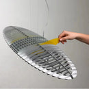 Axyaa Titan Pendant Lamp: Modern LED Chandelier for Hotel, Restaurant, and Living Spaces
