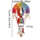 Axyaa Nordic Hot Air Balloon Macrame Tapestry for Boho Room Decor