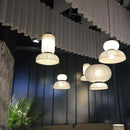 Axyaa Xuan Paper Lamp: Nordic Minimalist LED Pendant Light