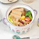 Axyaa Kawaii Flower Ramen Bowl 800ml
