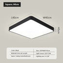 Axyaa LED Ceiling Lamp: Modern Square Indoor Lighting Fixture for Living Room, Bedroom, Dining Room