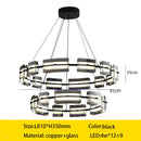 Axyaa Designer Copper Chandelier, Modern Island Table Lamp