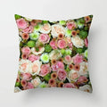 Axyaa Sunset Field Flowers Pillowcase Home Decor Office Car Ornaments