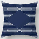 Axyaa Geometric Pattern Car Sofa Cushion Cover - Classic Square Pillowcase
