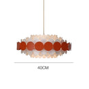 Axyaa Minimalist Frosted Chandelier LED Lights for Home Decor