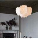Axyaa Silk Chandelier: French Vintage Wabi-sabi Style Pendant Lamps