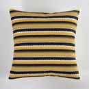 Geometric Embroidered Pillow Cover 45x45cm for Living Room by Axyaa