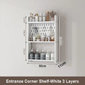 Axyaa Bathroom Corner Shelf Organizer for Toiletries Storage