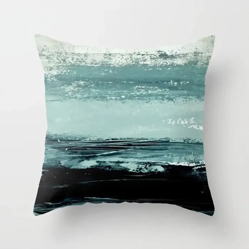 Geometric Abstract Pillow Case 45x45cm Axyaa Home Decor Square Cushion Cover
