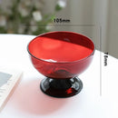 Axyaa Two Tone Heat Resistant Glass Dessert Cup Set