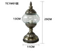Axyaa Turkish Mosaic Table Lamp Material Package Handmade Glass Night Light Design Gift