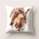 Skull Polyester Pillowcase 45X45CM Axyaa Home Decor Cushion Cover Square Sofa Decor