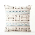 Axyaa Nordic Linen Sofa Cushions Cover Grey Bohemian Ethnic Throw Pillows Cover