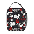 Axyaa Cartoon Dog Lunch Bag: Thermal Insulated, Portable Food Container, Cooler Box