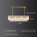 Modern Crystal Chandelier by Axyaa - Stylish Lighting for Living, Bedroom, and Dining Rooms