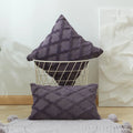 Axyaa Boho Plush Faux Wool Pillow Covers for Luxe Sofa Decor