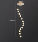 Axyaa Nordic Dining Room Pendant Ceiling Chandelier for Indoor Living Room Lighting