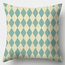 Axyaa Geometric Texture Cushion Cover 45x45cm Polyester Decorative Pillow Cover
