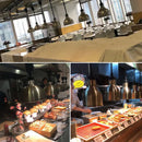 Axyaa 250W Heat Lamp Pendant Light for Food Heating or Holding