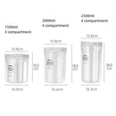 Axyaa Multigrain Storage Container Dispenser Organizer for Kitchen