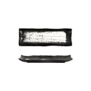 Axyaa Ceramic Sushi Sashimi Plate Set - Hotel Quality Saury Long Square