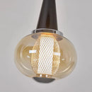 Axyaa Modern LED Chandelier for Living Room - Indoor Ceiling Lighting