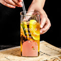 Axyaa Heat-Resistant Colorful Glass Coffee Mug for Drinkware
