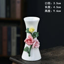 Axyaa Ceramic Mini Flower Pot Vase for Hydroponics & Aromatherapy Décor