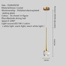 Axyaa Luxury Crystal Chandelier Pendant Light for Home Decor, Bedroom, Restaurant, Bar