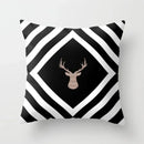Axyaa Geometric Cushion Cover Square Pillowcase Home Car Decor 45*45cm