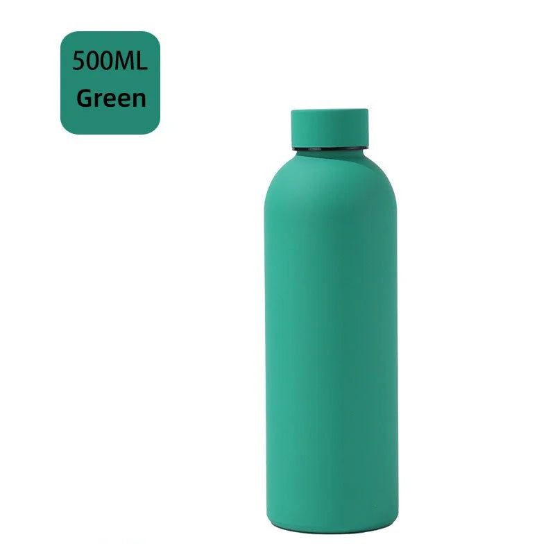 Axyaa 500ml Stainless Steel Vacuum Insulated Thermos Cup - Hot & Cold Sports Travel Mug
