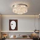 Axyaa LED Crystal Ceiling Light: Modern Style, Energy Efficient Lighting for Home Decor