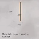 Axyaa Nordic Minimalist LED Wall Lights for Home Decor