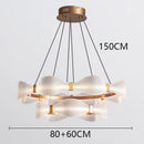 Axyaa LED Pendant Chandelier for Living Room, Bedroom, Dining Room - Indoor Lighting Solution
