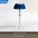 Axyaa LED Crystal Table Lamp for Home Decor in Bedroom or Living Room