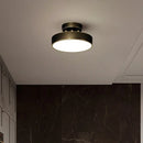 Axyaa Rotatable LED Ceiling Light: Modern Round Fixture for Home Decor.