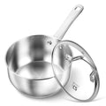 Axyaa Stainless Steel Sauce Pot Set with Lid - Induction Compatible