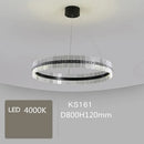 Axyaa Acrylic LED Pendant Lamp for Model Room, Study, and Restaurant.
