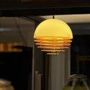 Axyaa Orange Acrylic Pendant Chandelier for Modern Home Decor
