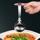 Axyaa Stainless Steel Deepened Soup Spoon - Large Tableware for Home