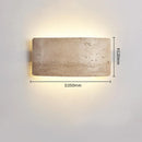 Axyaa Natural Stone Wall Lamp for Modern Home Decoration, LED Lighting for Ambiance