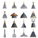 Axyaa Modern Industrial LED Pendant Light for Home Decor