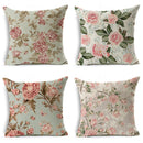 Axyaa Black Rose Pillowcase: Home & Office Sofa Cushion Cover, Wholesale Decoration