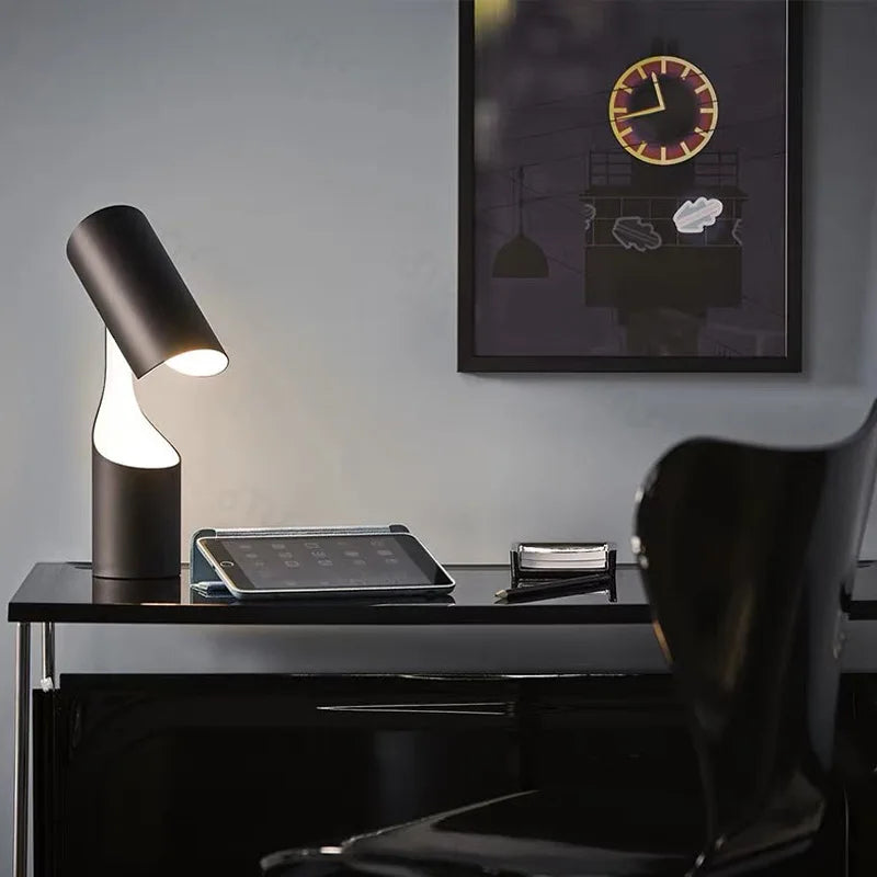 Axyaa Nordic Modern Folding Desk Lamp for Home Office Bedrooms Study Room