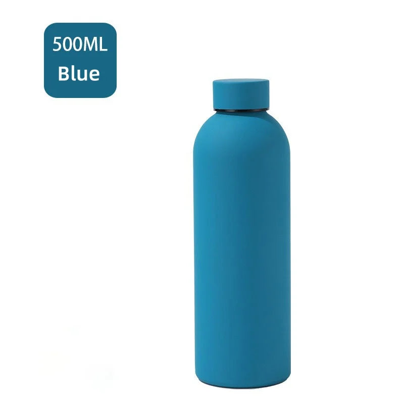 Axyaa 500ml Stainless Steel Vacuum Insulated Thermos Cup - Hot & Cold Sports Travel Mug
