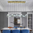 Axyaa Modern Home Decor LED Pendant Light Chandeliers for Living and Dining Room