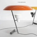 Axyaa Nordic Desk Lamp with Creative Orange Lampshade for Living Study Room