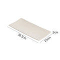 Axyaa Striped Ceramic Sushi Plate | Molecular Cuisine Restaurant Tableware